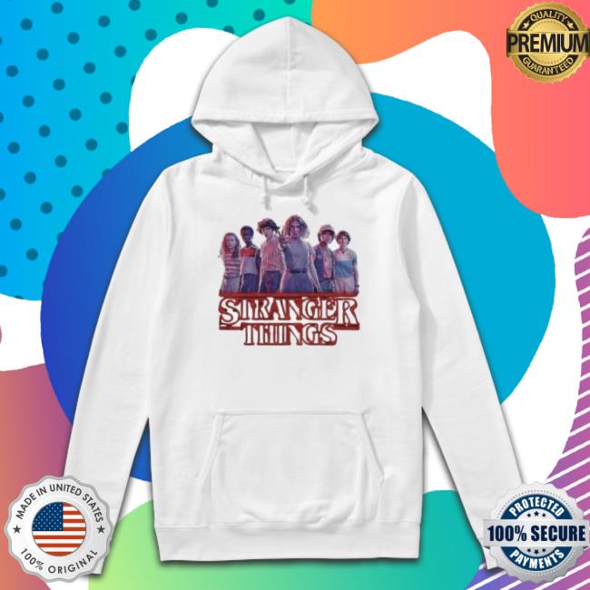 Original Stranger Things Group Cast Eleven Logo shirt