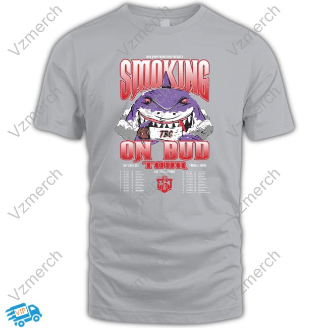 Official Esj Smoking On Bud Tour T Shirt